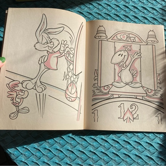 1990s Tiny Toon Paint With Water Books - Picture 7 of 16